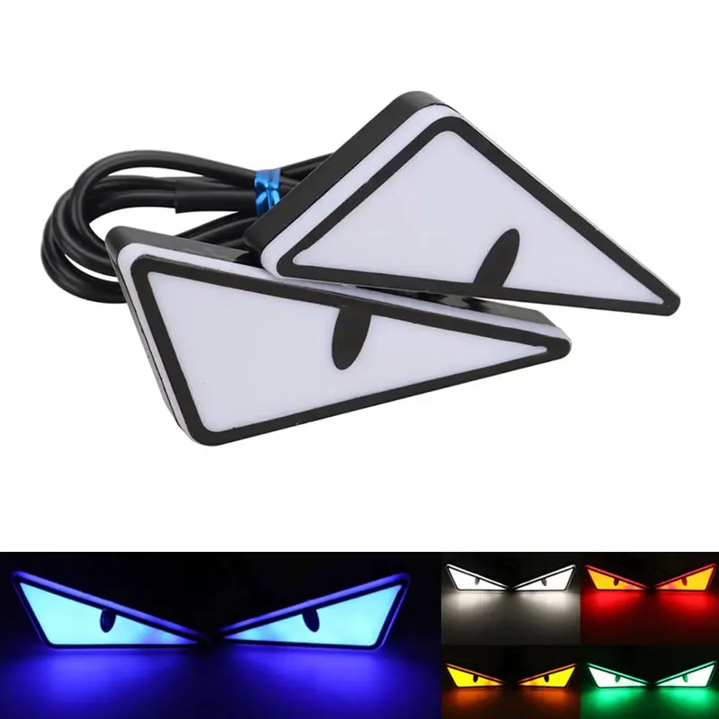 Universal Motorcycle Led Headlight Projector - Universal Car LED Devil Eyes Light