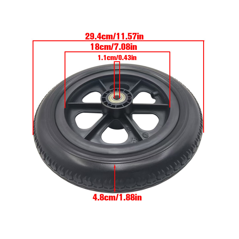 12 inch 12 1/2 x 2 1/4 solid i - Scooter Parts 评论和价格
